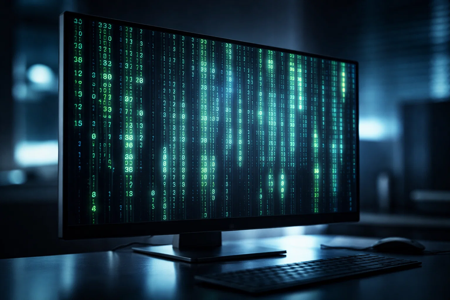 Primo piano di uno schermo con numeri e dati di una simulazione sportiva virtuale